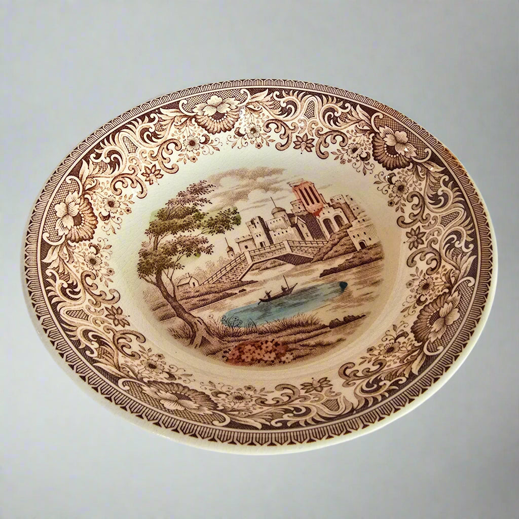 Hand Painted Decorative Plates and Serving Pot