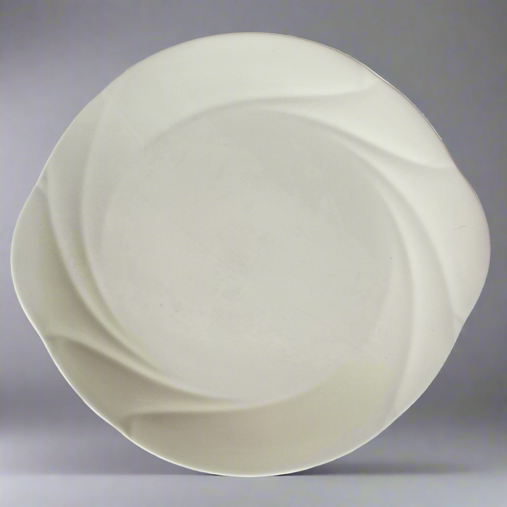 Noritake Ensemble White 9640 Bone China Plate