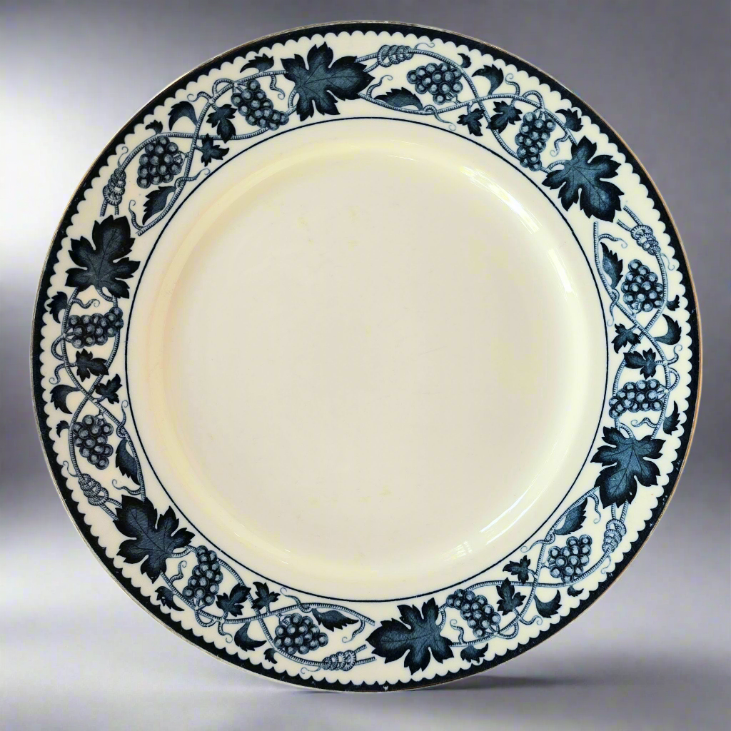 Set of 3 Large Double Phoenix N.K.T Ironstone Plates