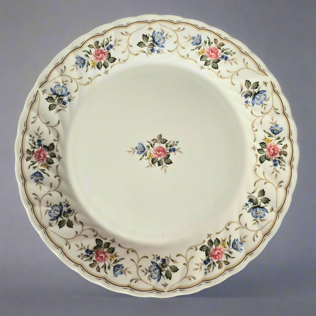 Refine Japanese Floral Plate