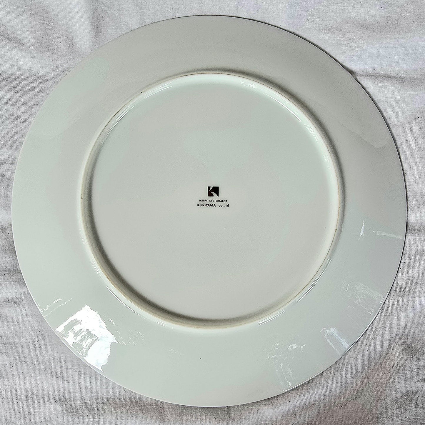 Kuriyama Blue Roses Large Plate