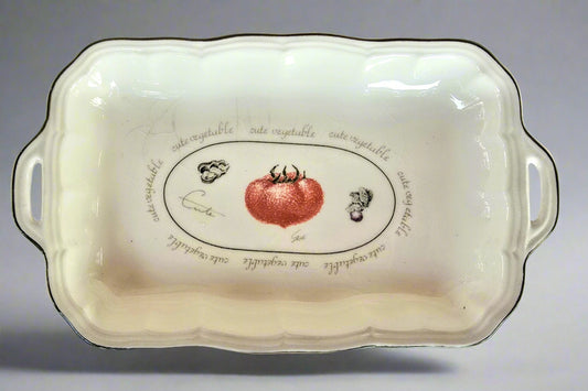 Vegetable Harika Ceramic Tray (Set of 4)