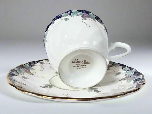 RARE Yamaka Made in Japan Beautiful Bone China Cup & Saucer