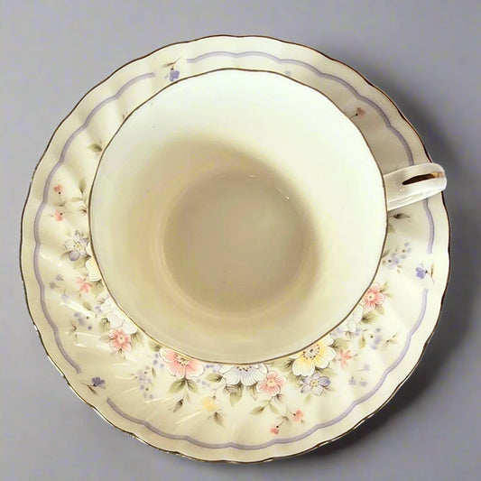 Floral Grace Exceed Bon by Keito Kapan Cup and Saucer