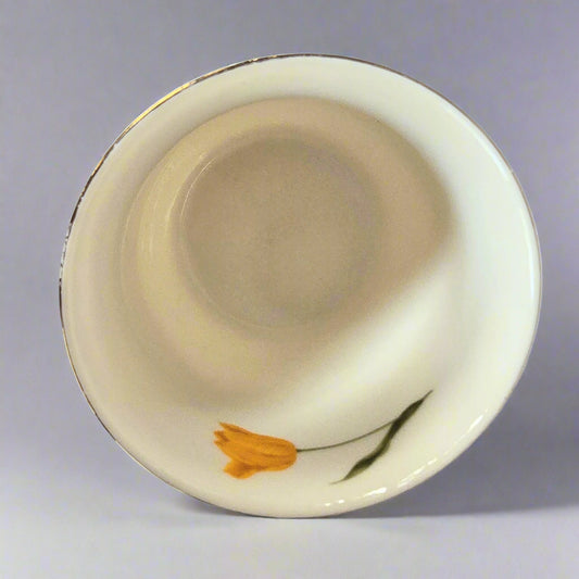 Japan Hiromichi Nakano Tea Cup Set of 2, Floral Design