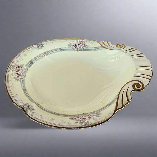 Vintage Noritake Bone China Seashell Shape Plate