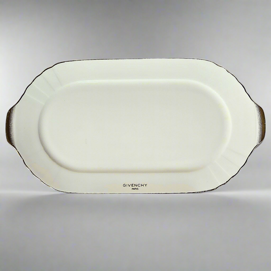 Givenchy Paris Bone China Oval Platter by Yamaka International