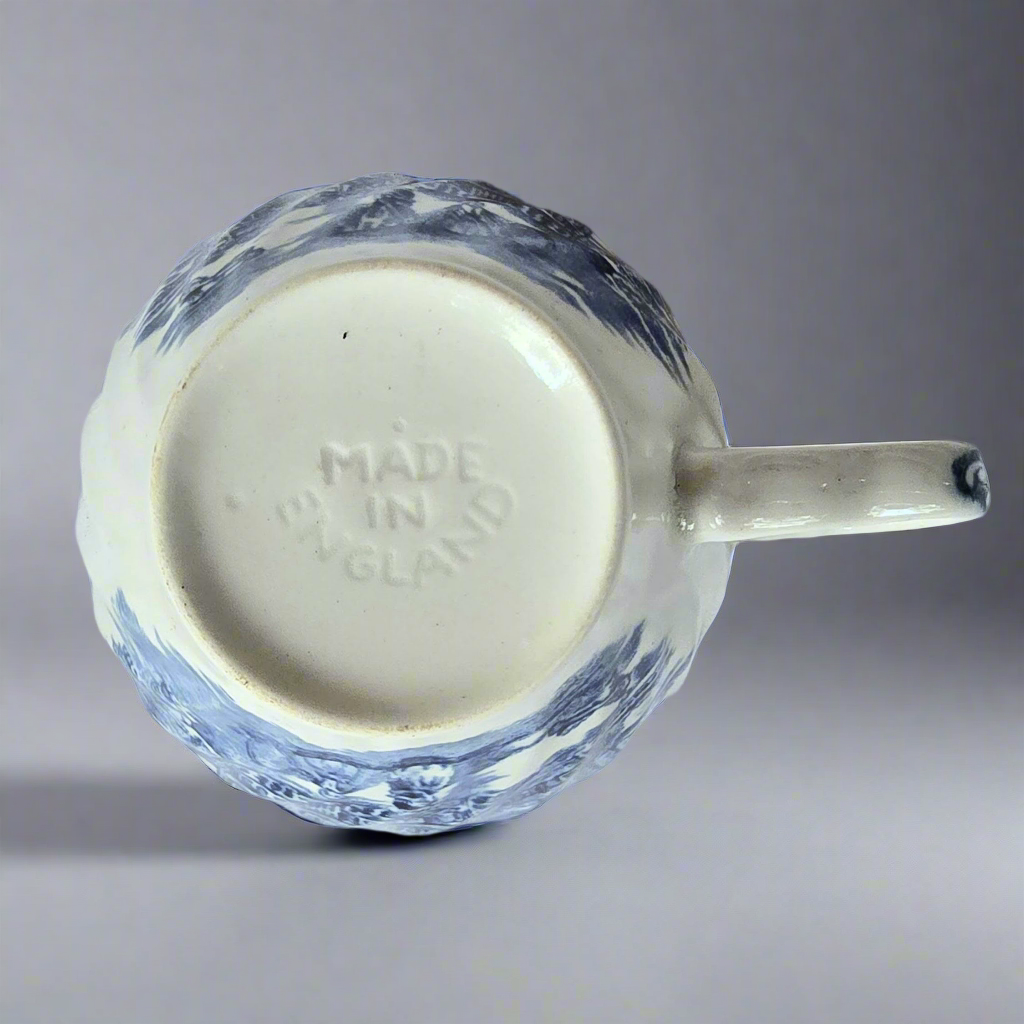 Hand Painted Blue and White Porcelain Teacups
