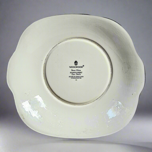 Wedgwood Nantucket Geo Davis Square Plate