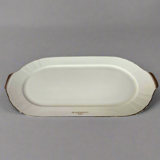 Givenchy Paris Bone China Oval Platter by Yamaka International