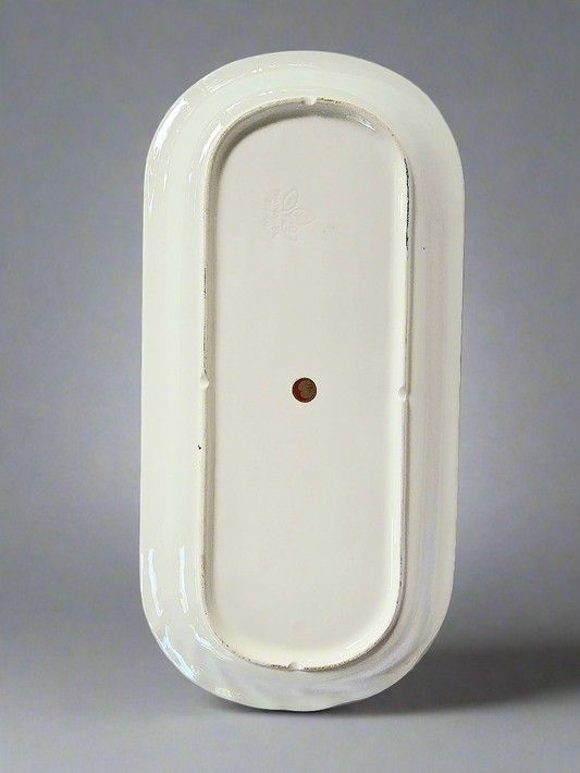 Large Oval White Porcelain Plate/Tray