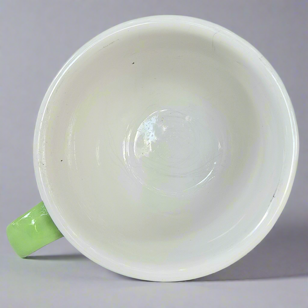Mister Donut Small Green Coffee Mug