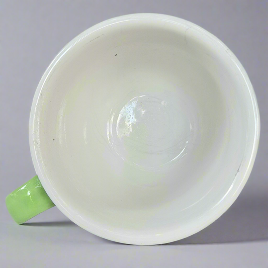 Mister Donut Small Green Coffee Mug