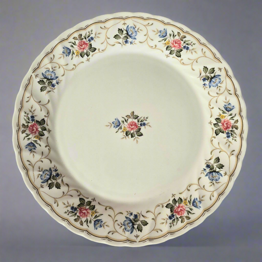 Refine Japanese Floral Plate