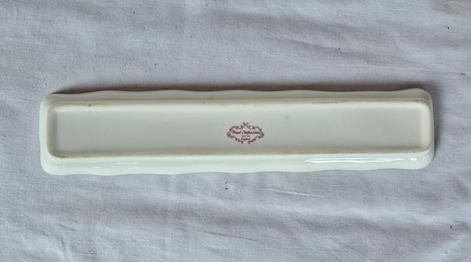 Royal Staffordshire Bone China England Vintage Pink Roses Trinket Dish