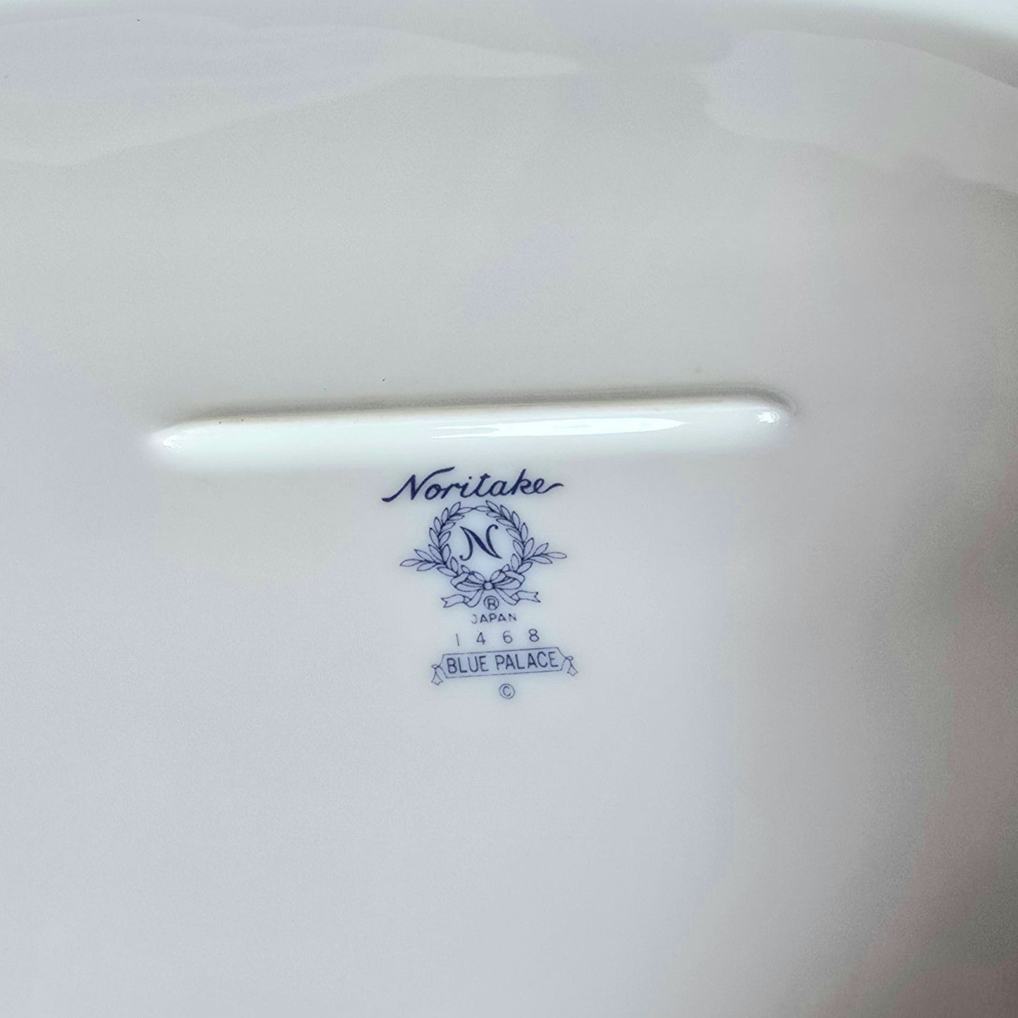 Noritake Blue Palace Oval Plate