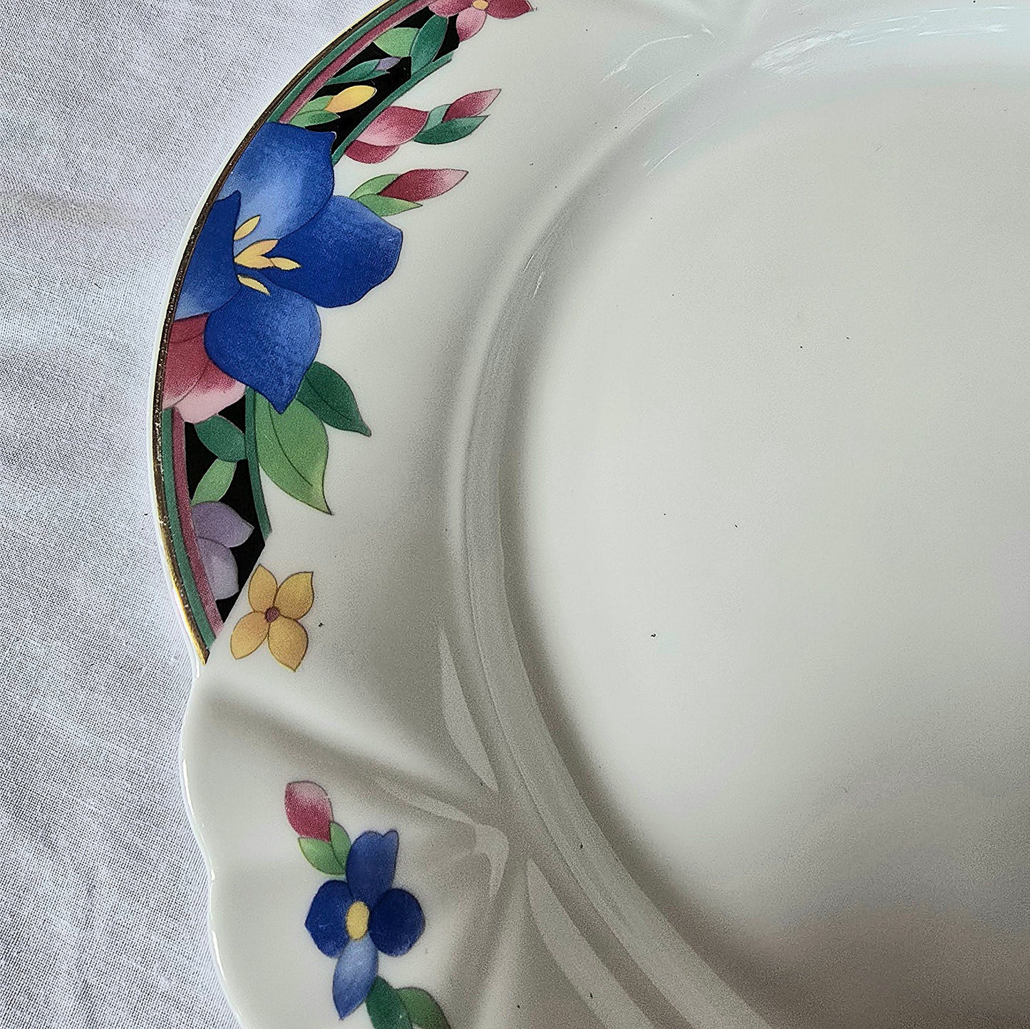 JOHO Japan Floral Plate