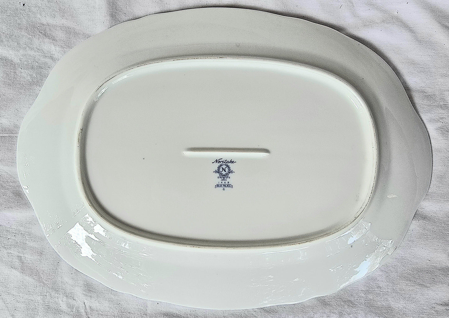 Noritake Blue Palace Oval Plate