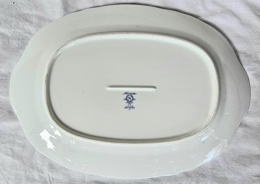 Noritake Blue Palace Oval Plate