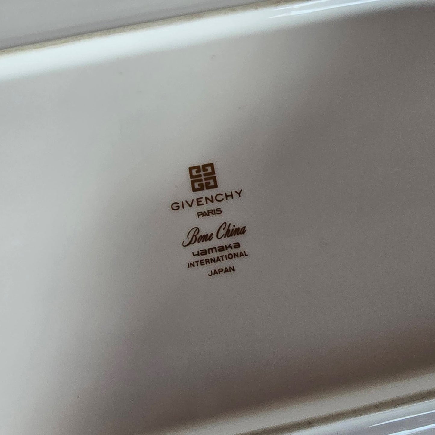 Givenchy Paris Bone China Oval Platter by Yamaka International