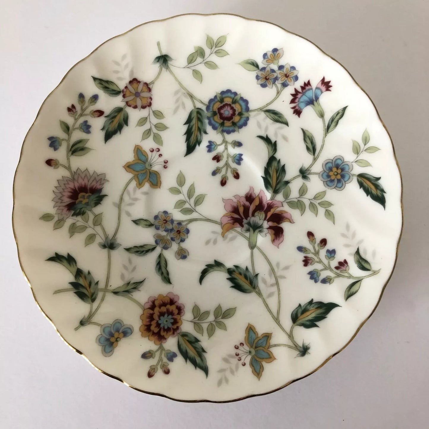 Cake Plate 10 3/4" Exceed Bon-BUCKINGHAM - Japan Gold Trim set of 2