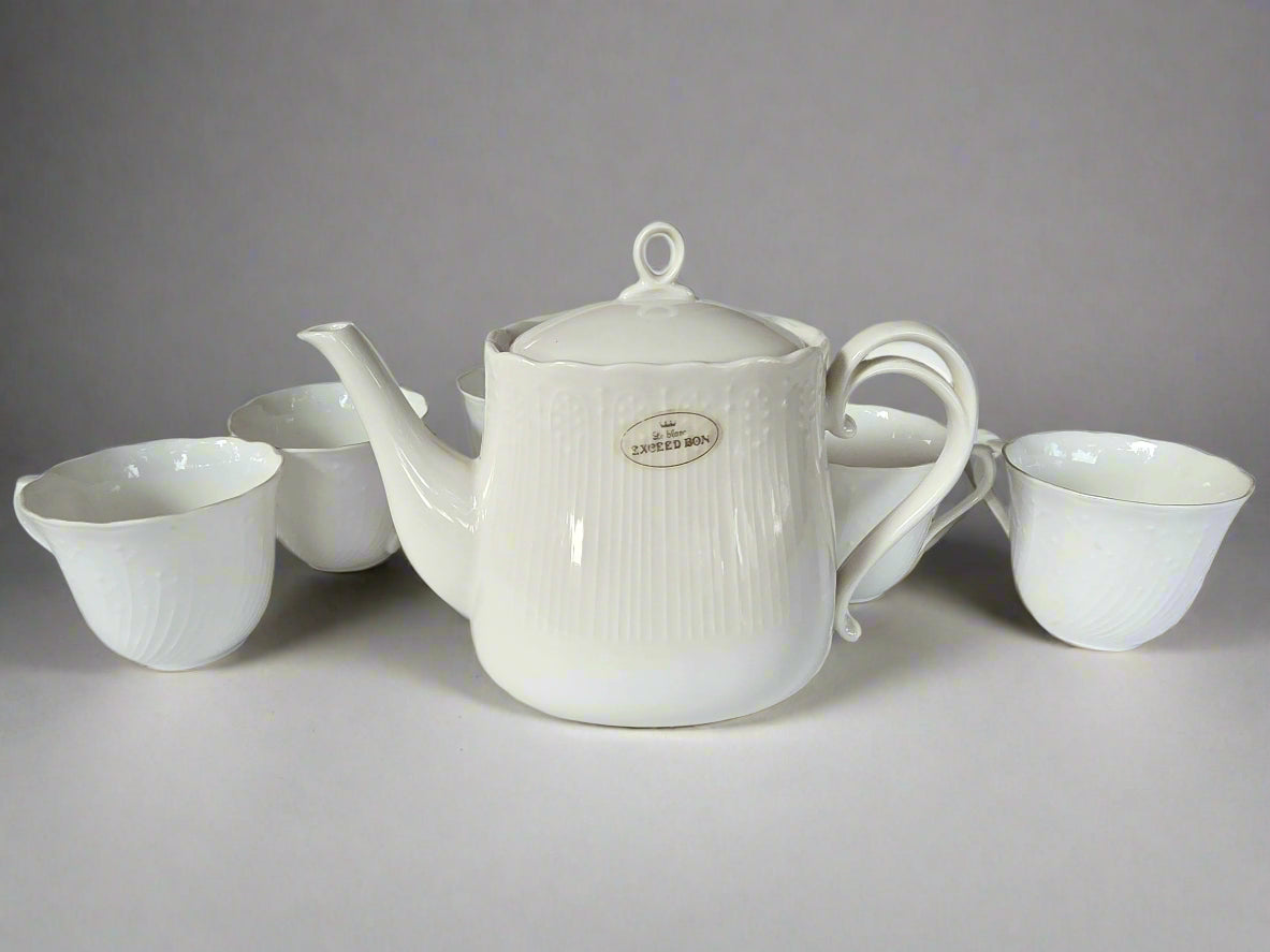 Very rare - Le Blanc Exceed Bon by Keito Japan bone china set
